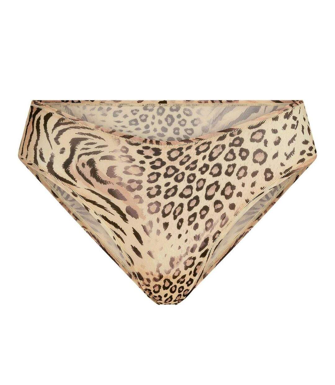 Culotte Motif/style Imprimé Léopard Fits Everybody Femme Marron Skims-2