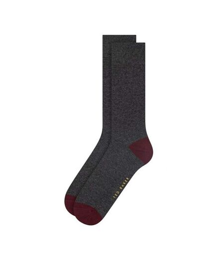 Lot De 3  Chaussettes Homme Anthracite Noir Gris Ted Baker