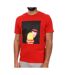 T-shirt Rouge Homme Supreme Grip Cactus - M