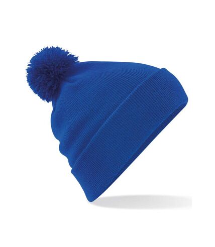 Original pom pom beanie bright royal blue Beechfield