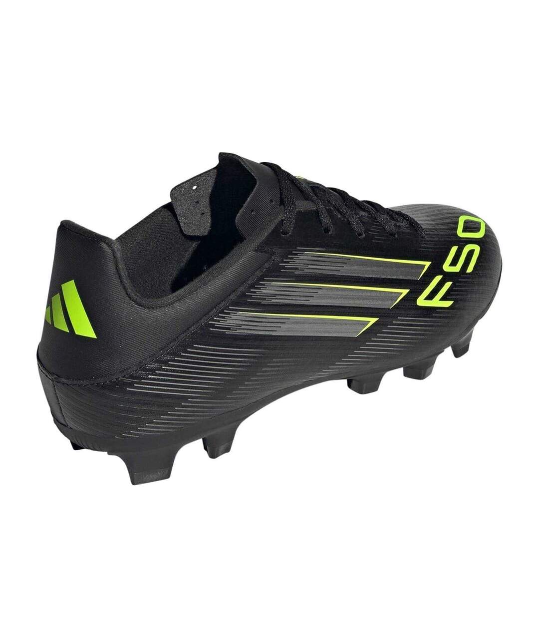 Chaussures De Foot Pour Terrain Ferme F50 League Homme Noir Citron Adidas-2