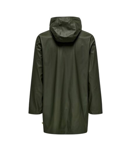 Mens Water Repellent Regular Raincoat Peat Only