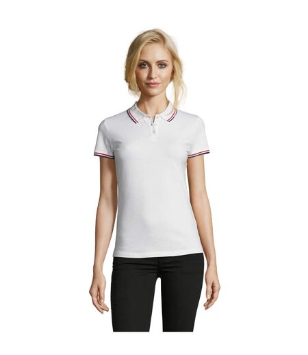 Polo Prestige Femme Blanc SOLS