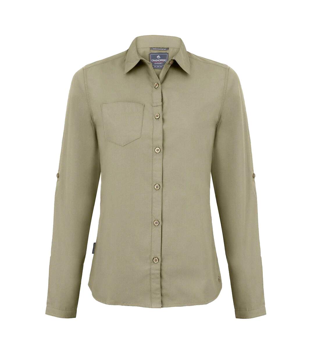 Chemisier Manches Longues Kiwi Femme Beige Craghoppers-2