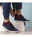 6 Pack Mens Diabetic Trainer Socks | Loose Top Wide Ankle Socks-3