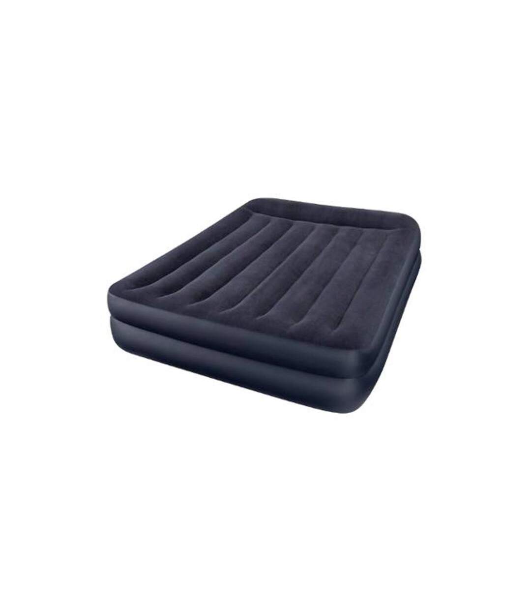 Matelas Gonflable Électrique 2 Places Fibertech Bleu-1