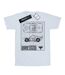 Disney - T-shirt CARS LIGHTNING MCQUEEN BLUEPRINT - Femme (Blanc) - UTBI16072-1
