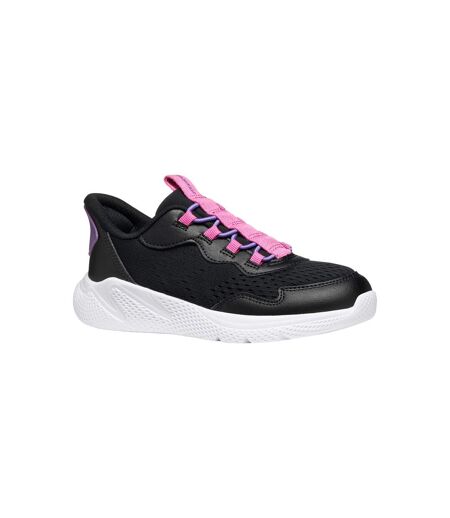 Basket Basse à Lacets Geox Junior Sprintye Fast In Mesh+Ge