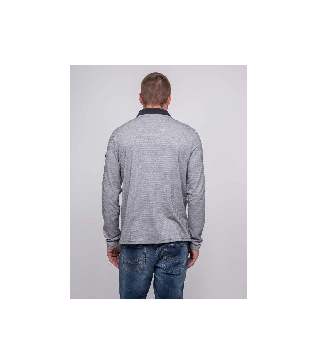 Polo maille jacquard PIAGARA-2