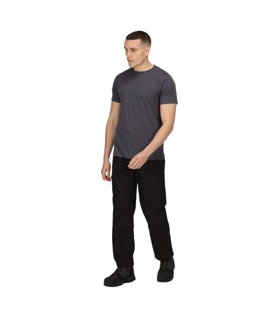 Mens Cotton Soft Touch T-shirt Seal Grey Regatta Professional