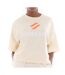 T-shirt Beige Femme Superdry Stacked Boxy