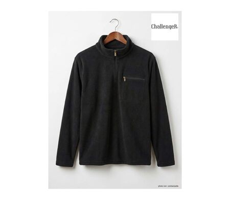 Sweat Polaire Col Zippé Caribou2 Confort & Isolation