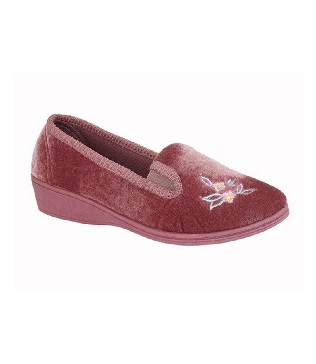 Pantoufles gina femmes rose Sleepers-1