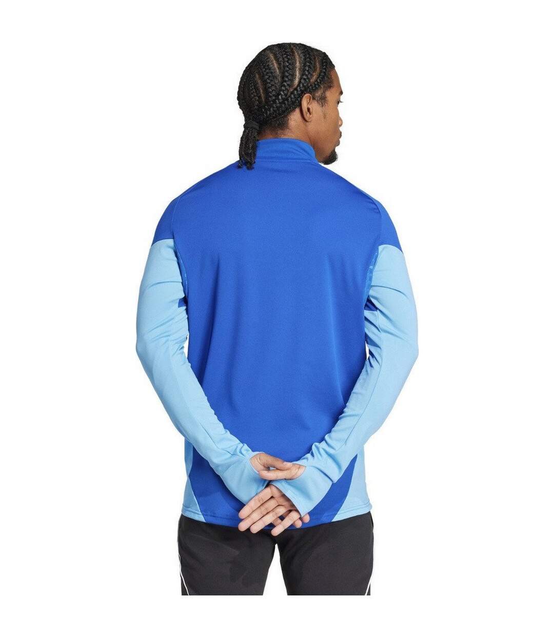 Haut Entraînement Tiro Competition Homme Bleu Adidas-3
