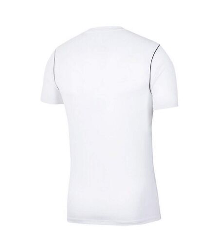 Maillot Manches Courtes Dry Park Homme Blanc Nike