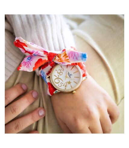 Magnifique Montre Femme Foulard CHTIME