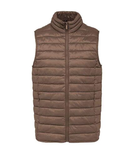 Mens light recycled body warmer driftwood Native Spirit