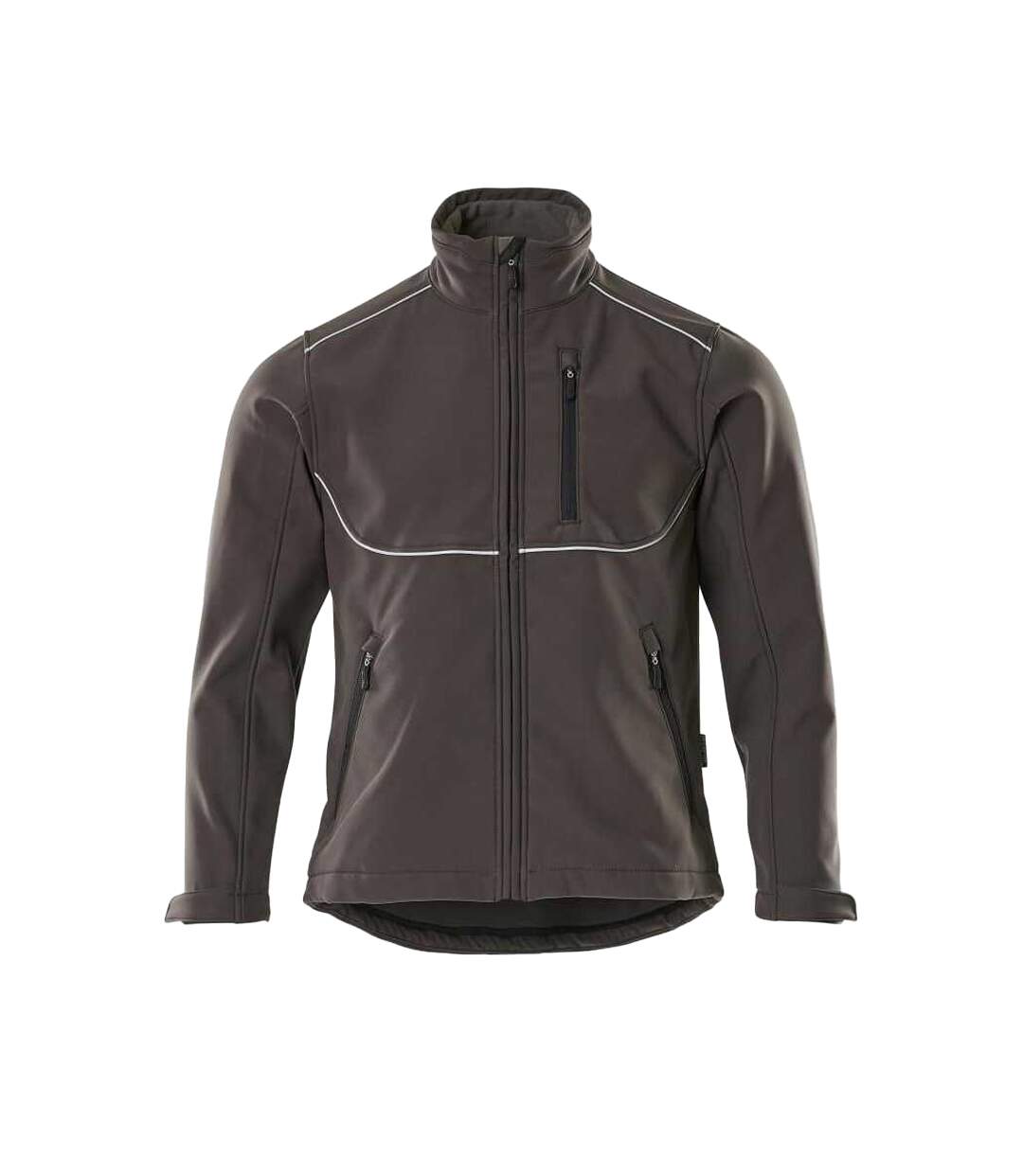 Mens Tampa Industry Soft Shell Jacket Dark Anthracite Mascot-1
