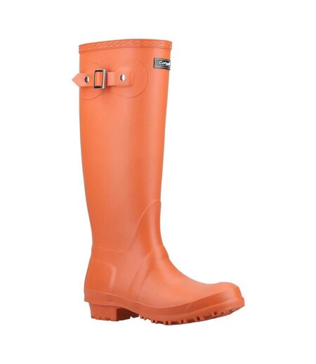 Unisex sandringham wellington boots pumpkin orange Cotswold