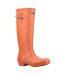 Unisex sandringham wellington boots pumpkin orange Cotswold