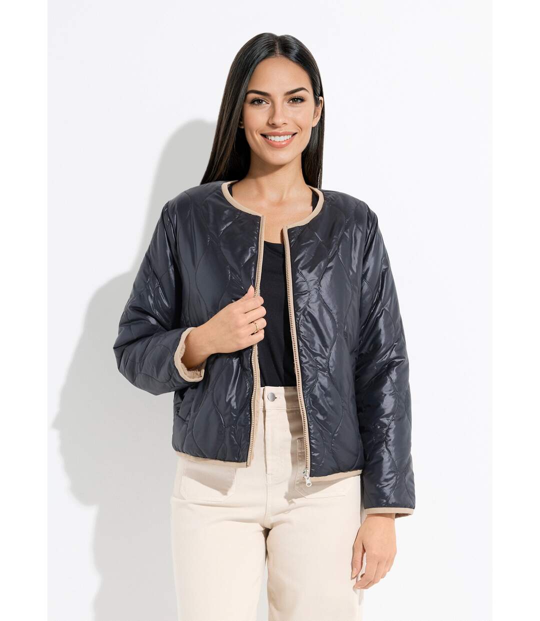 Blouson matelassé réversible-1