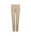 Womens/ladies Stretch Chinos Stone Henbury-1