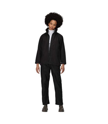 Veste Imperméable Coupe-vent Femmes Noir Regatta