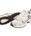 Womens/ladies Pro Mira Synthetic Leather Trainers Camel Silver USA Pro-4