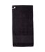 Towel City Printable Cotton Golf Towel (Black) (One Size) - UTRW9375