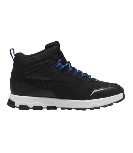 Baskets Course À Pied Evolve Enfant Noir Bleu Puma