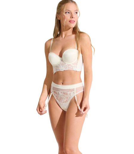 Soutien-gorge bustier balconnet préformé EMINENCE MARIAGE Lisca