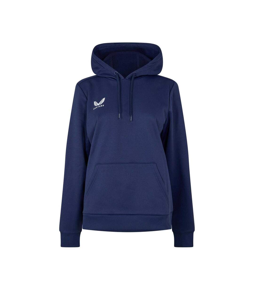 Sweat À Capuche Motif/style Par Dessus La Tête Femme Bleu Violacé Castore-1