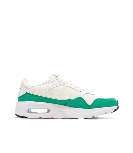 Baskets Blanches/Vertes Homme Nike Air Max