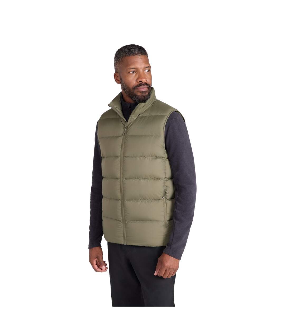 Veste Sans Manches Stratus Homme Vert Kaki Mountain Warehouse-1