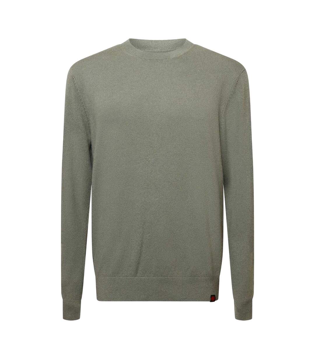 Mens Cashmere Blend Relaxed Fit Sweatshirt Green Jack And Jones-1