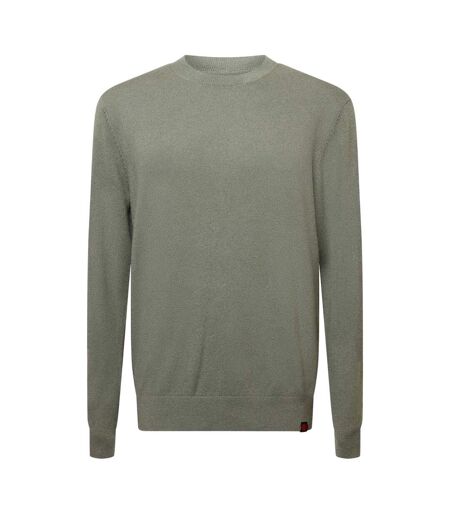 Mens Cashmere Blend Relaxed Fit Sweatshirt Green Jack And Jones