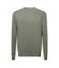 Mens Cashmere Blend Relaxed Fit Sweatshirt Green Jack And Jones-1