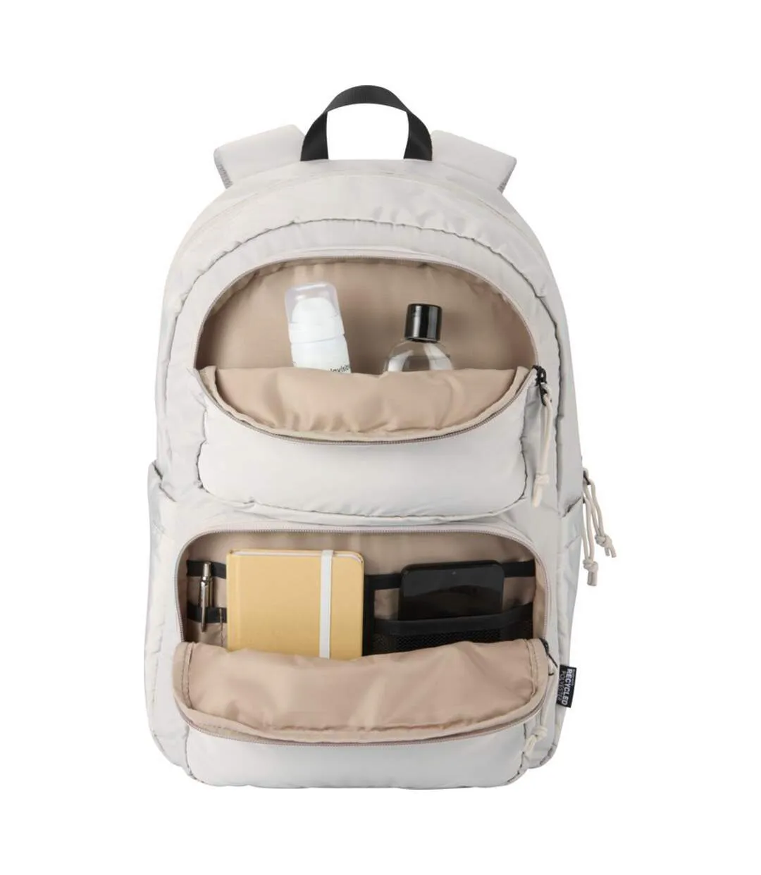 Puffer Recycled 18l Laptop Backpack One Size Sandstone Floso-3