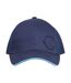 Casquette De Baseball Yetholm Adulte Noir Bleu Marine Coldstream-4