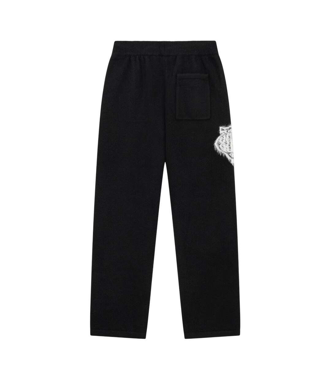 Pantalon De Jogging Décontracté Homme Noir Couture-2