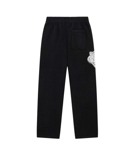 Pantalon De Jogging Décontracté Homme Noir Couture