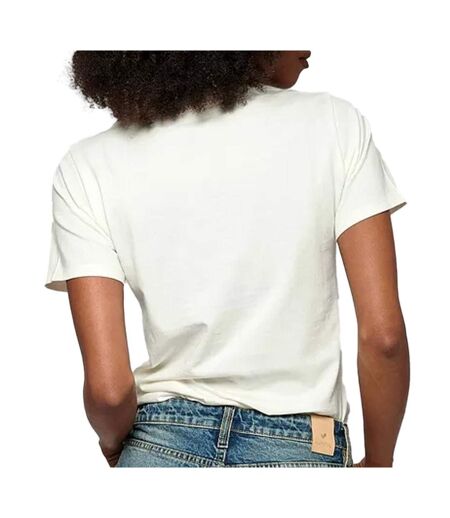 T-shirt Blanc Femme Kaporal SIGNEH24 - L