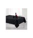 Nappe Rectangulaire Imprimée Shantung 150x240cm Noir-1