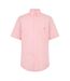 Chemise Manches Courtes Motif/style Logo Classic Homme Délavé Rose Gant-2