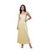 Womens/ladies Silk Maxi Skirt Cream Ralph Lauren-1