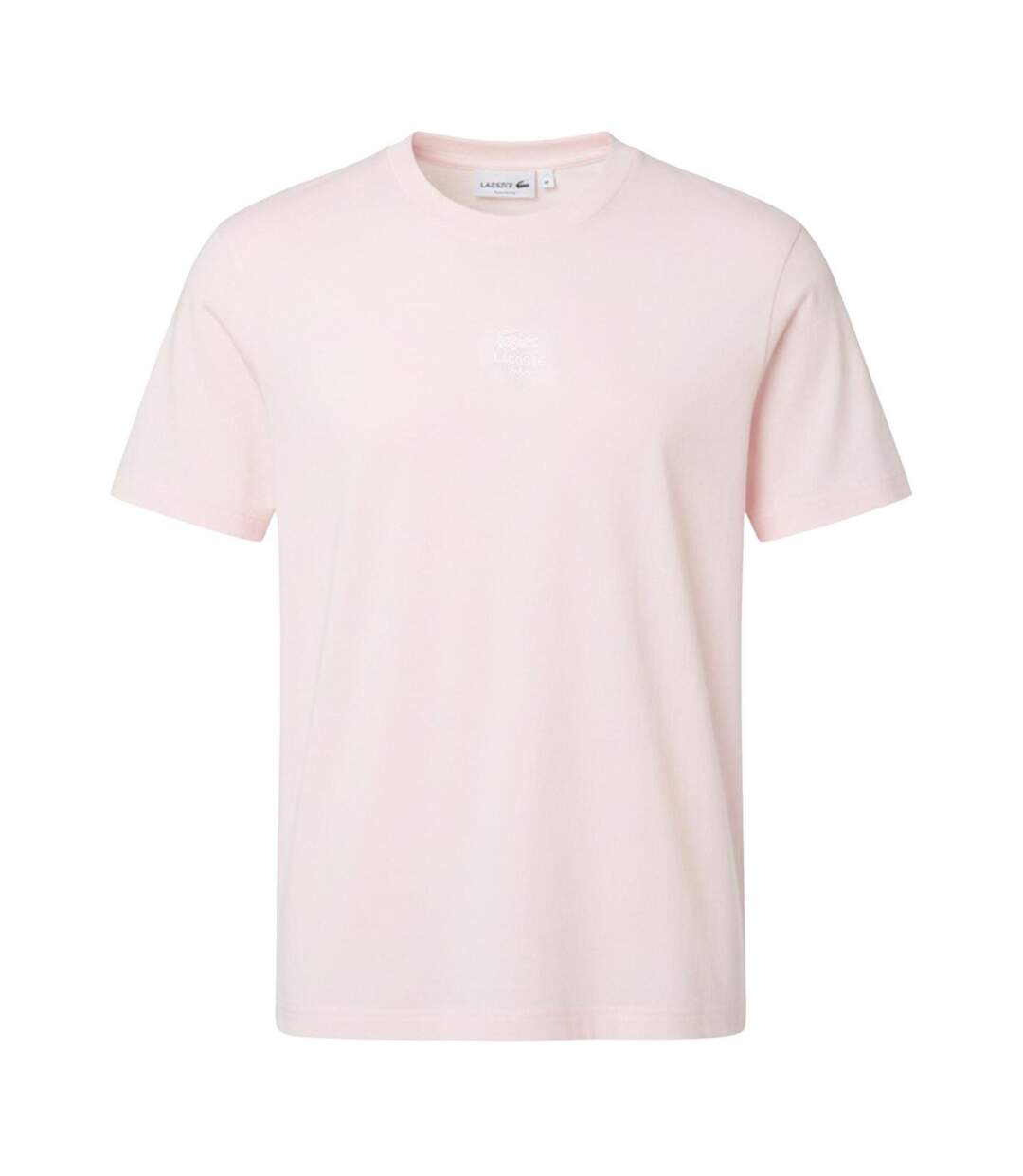 T-shirt Motif/style Imprimé Adulte Rose Lacoste-1