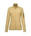 Veste De Sport Décontractée Et Unie Col Montant Lara Femme Beige Regatta-3