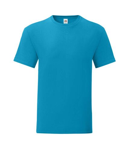 Fruit Of The Loom Mens Iconic T-Shirt (Azure) - UTPC3389