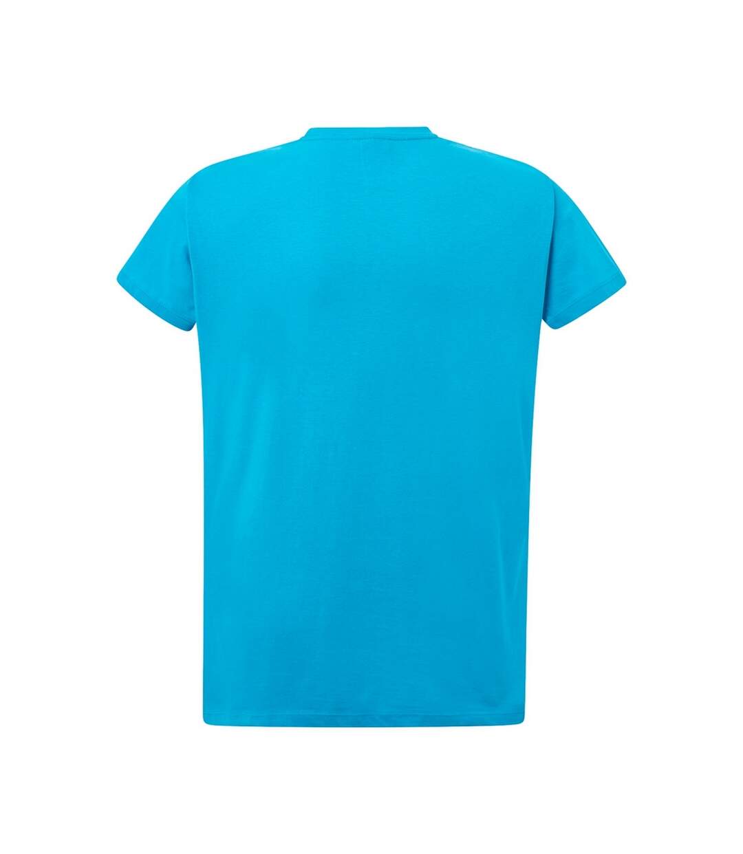 T-shirt Motif/style Uni Femme Turquoise Vif JHK-2