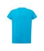 T-shirt Motif/style Uni Femme Turquoise Vif JHK-2